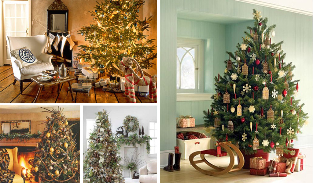 Country Christmas Tree Ideas christmas tree ideas