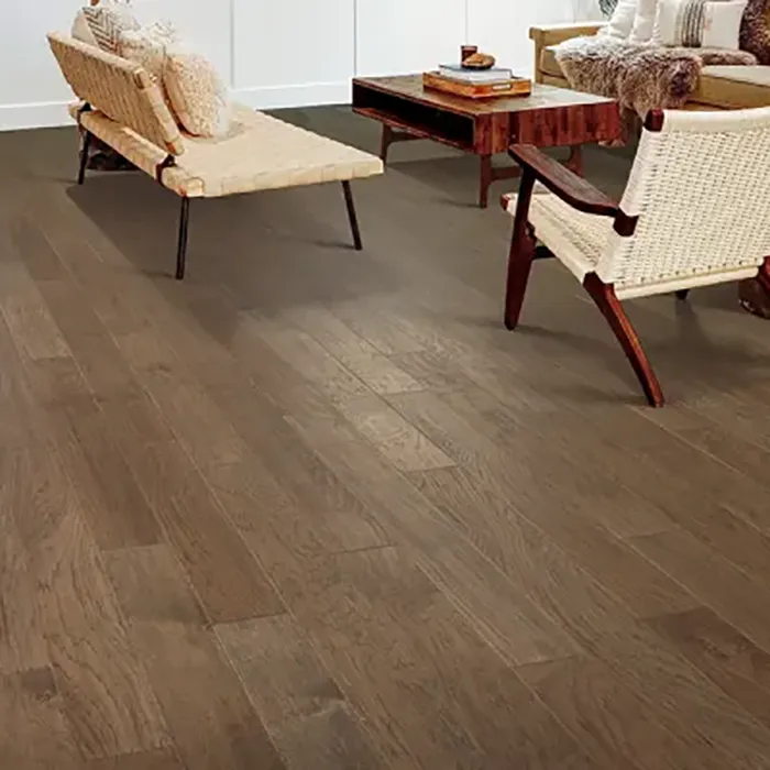 hardwood floor in living room