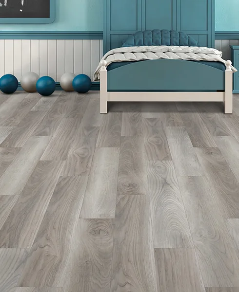 luxury vinyl flooring in bedroom