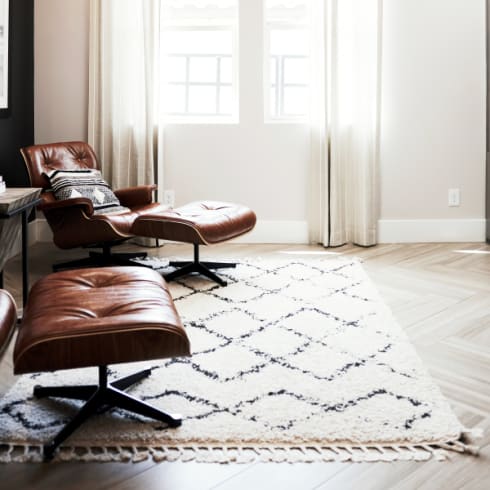 Custom area rug